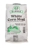Simba - KONGONI White Corn Meal  25 lbs. (11.3 Kg)