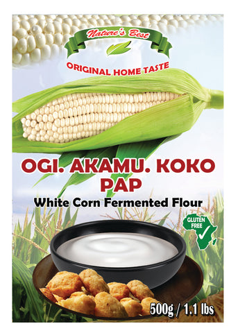 Ogi, Akamu, Koko Pap White  500g